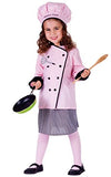 Master Girl Chef Costume  Small - Age 4 To 6