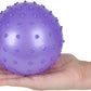 Bedwina Knobby Balls - (Pack Of 6) Bulk 7 Inch Sensory Balls And Spiky Massage Stress Balls For Toddlers, With Pump, Fun Bouncy