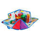 Magna-Tiles Storage Bin Bundle 84-Piece Magnetic Construction Set, The Original Magnetic Building Brand