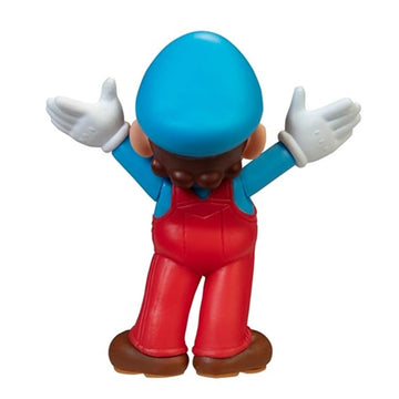 Super Mario 2.5 Inch Action Figure - Ice Open Arms Mario Collectible Toy, Plastic, One Size, Model 1