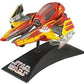 Star Wars Jedi Starfighter Orange/Red 3 Inch Titanium Series Die Cast Vehicle