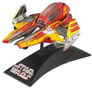 Star Wars Jedi Starfighter Orange/Red 3 Inch Titanium Series Die Cast Vehicle