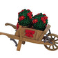 Lemax Village Collection Wheelbarrow With Poinsettias # 64479