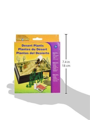 Woodland Scenics Desert Plants Diorama Kit SP4124 - Multicolor, Wood, 1 Size