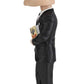 Royal Bobbles John F. Kennedy Bobblehead - 8" Premium Polyresin Figure, Brown, Model RB1205, Unique Serial Number, Exquisite Detail