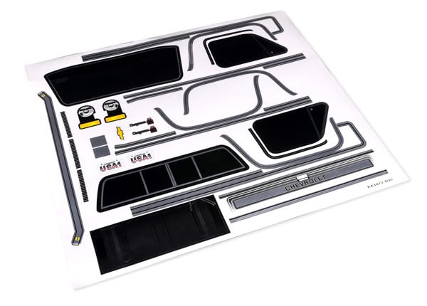 Traxxas 92991979 TRX4/Chevrolet K10 Decal Sheet