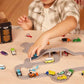 Driven by Battat - Pocket Fleet 1 - 20 Mini Toy Vehicles - Camper Van, Construction Trucks, Cement Mixer, Monster Truck, Race Ca