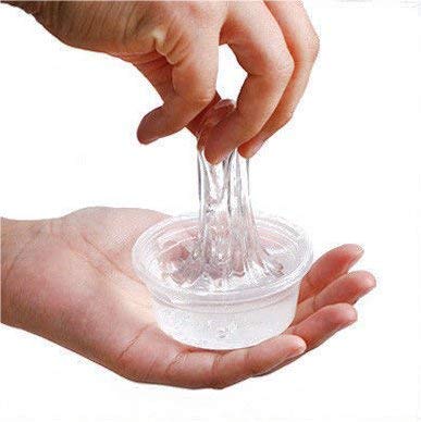 12 Pack Crystal Clear Slime Mud Putty, Creative, Diy, Great Toy For Any Favor, Gift, Birthday. Non Sticky, Stress Relief, Super Soft & Squishy Slime Toy Kit For Kids And Adults - Transparent Clear