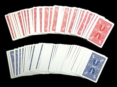 Patilmagic Bicycle Marked Deck (Pack Of 2 Decks  Red Back And Blue Back)