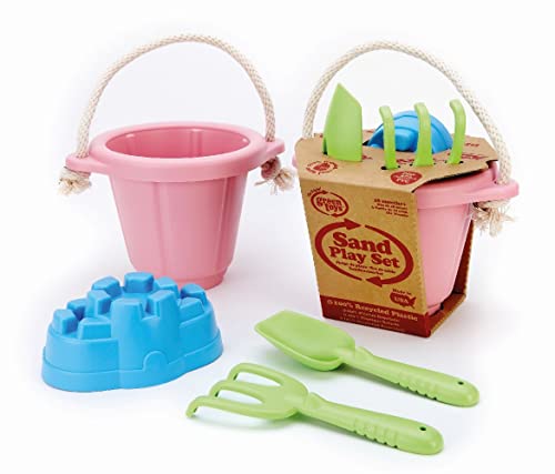 Green Toys Sand Play Set, Pink