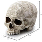 Veronese Design 5.4 Inch Thistle Flying Dragon Coat Of Arms Skull Color Resin Statue Tabletop Figurine