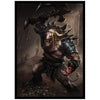 Fantasy North - Minathros - Terror Of The Labyrinth - 100 Smooth Matte Tcg Trading Card Sleeves - Fits Magic Mtg Commander Pokem