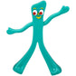 NJ Croce Bendable Gumby Figure - Poseable Green Toy, PVC Material, Pack of 1, Model GP 100
