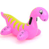 Inflatable Dinosaur Float Pool Toys Ride-On Inflatable Swimming Pool Beach Float Summer Water Fun Floating Raft For Kids And Adults (Pink)