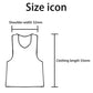 Meetoget 1/12 Scale Male Figure Doll Clothes Daily Sports Singlet Action Figure Relax PU002US,White