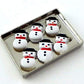 Dollhouse Miniature Cookies on Sheet, Snowman