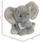 Aurora® Inspirational Precious Moments™ Tuk Elephant Stuffed Animal - Cherished Memories - Enduring Comfort - Gray 8.5 Inches