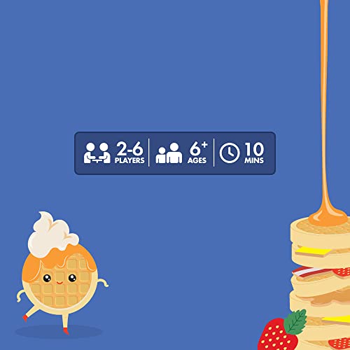 Ridley'S Games: Waffle Topple | Fun Food Balancing Game For All Ages | Game For 2+ Players With 15 Minute Playtime For Ages 6+ |
