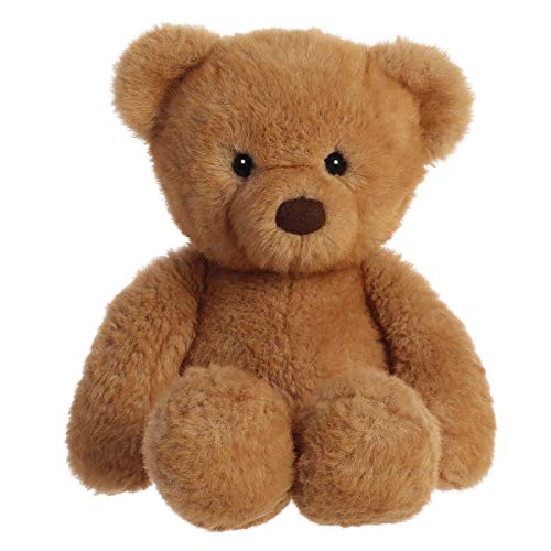 Aurora® Snuggly Softie Bear™ Stuffed Animal - Brown - 13 Inches - Large - Polyester - Comforting Companion for Imaginative Play