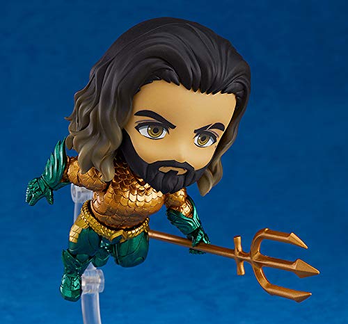 Good Smile - Nendoroid - Dc - Aquaman: Hero'S Edition, Multicolor (G90911)