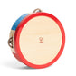 Hape Tap-Along Tambourine | Wooden Tambourine Drum For Kids, Musical Instrument For Children 12 Months And Up Multicolor, L: 6.5
