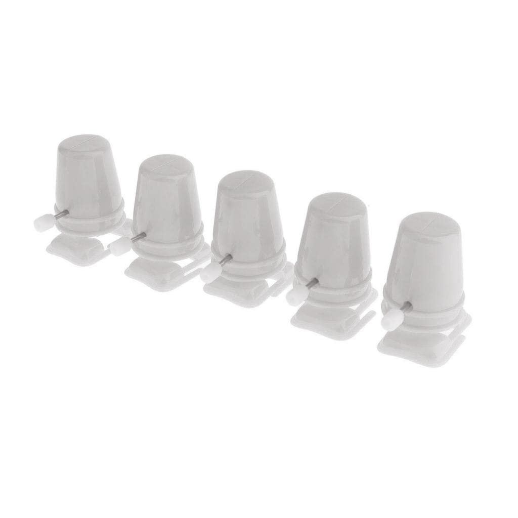 Heavenglow 5X Clay Diy Hand Fittings Walking Machine For Mini Walking Robots White|5Pieces Clay Diy Walking Robots| Other Educat