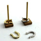 Dollhouse Miniature 1:12 Scale 6 Pc Horseshoes SET #T8585