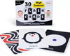 Nanna Munna High Contrast Flash Cards For Newborn Baby - Black & White Visual Stimulation Sensory Cards | Infant Development & B