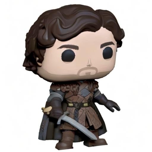 Funko POP TV: Game of Thrones - Robb Stark with decorative replica blade  3.75 inches  Multicolor