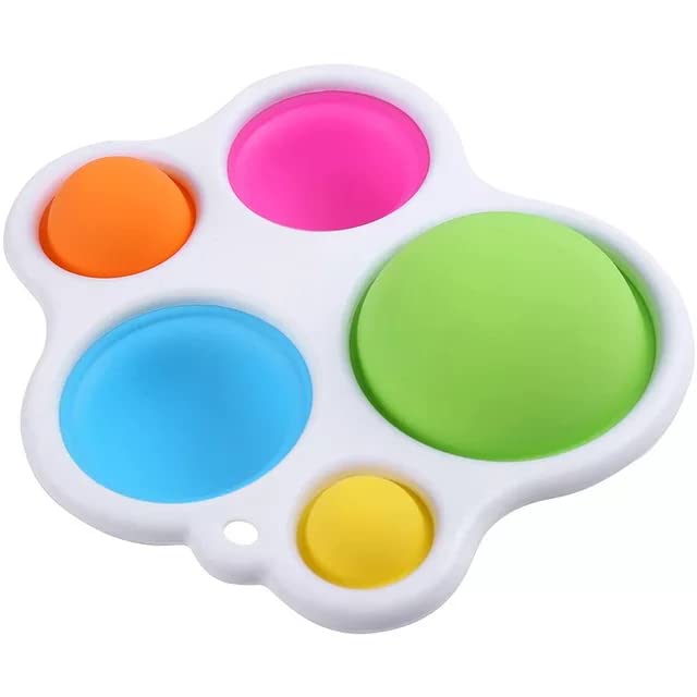Sawkirp Darshraj Stress Anxiety Relief Toy Pack Of 1 Piece (Simple Dimple Toy), Multi
