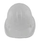 Windy City White Plastic Miner Construction Hard Hats Set of 12