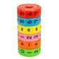 Magnetic Arithmetic Learning Toy, Cylinder Numbers Toys, Intelligence Brain Developing Children Number Game Blocks, DIY Math Toy