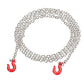 Tow Hook Trailer Chain for 1:10 RC Car Crawler, Tow Hook Steel Tow Rope,U Shaped Rescue Tow Hook for Traxxas Trx4 Axial Scx10 Wr