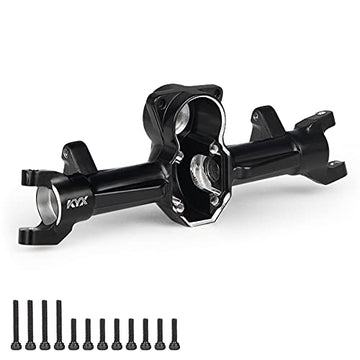 KYX Racing CNC Machined Front & Rear Axle Housing Axle Shell Axle Case Upgrades Parts Accessories for 1/24 RC Car Axial SCX24 AX
