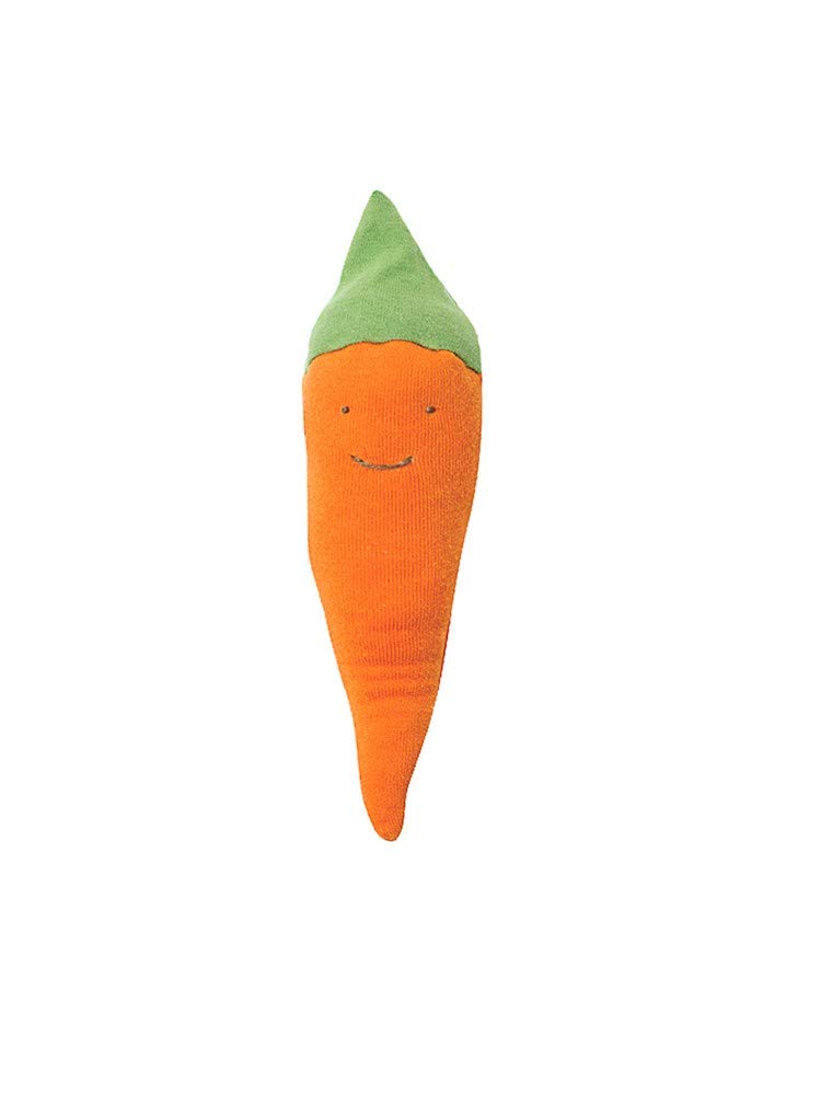 Under The Nile Organic Cotton Carrot Veggie Toy
