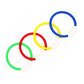 Carykon 8 Pcs Dive Rings Underwater Swimming Pool Toy Rings-5 1/2 Inch Diameter
