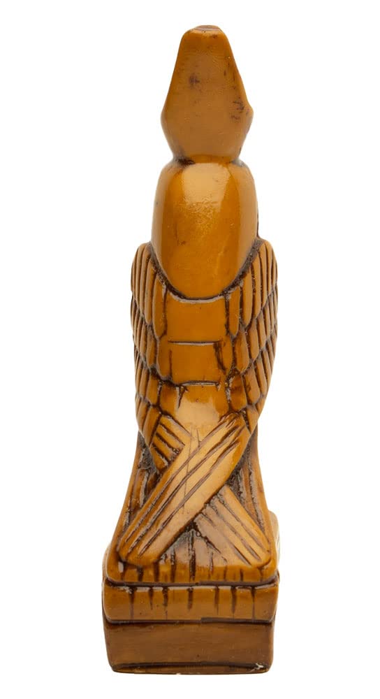 Discoveries Egyptian Imports - Horus Brown Mini - 4'' - Made In Egypt - Egyptian God