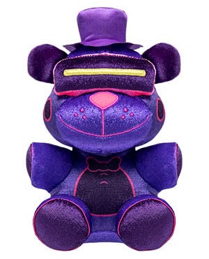 Funko Plush Set of 4 - FNAF High Score Chica, Radioactive Foxy, System Error Bonnie & VR Freddy - Multicolor, Model 59696-99