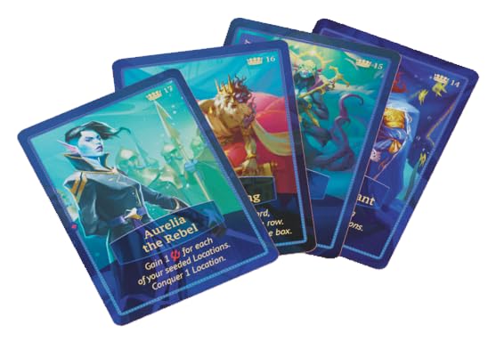 Arcane Wonders Aquatica Coral Reef Expansion Board Card Game - New Underwater Creatures Encounters - 1 to 5 Players Ages 14+ 60