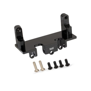 KYX Racing CNC Machined Aluminum Front Axle Servo Mount Linkage Upgrades Parts Accessories for 1/18 RC Crawler Car Axial Capra U