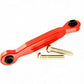Alloy Aluminum Servo Steering Linkage Tie Rod for Traxxas X-Maxx X MAXX 6S 8S RED