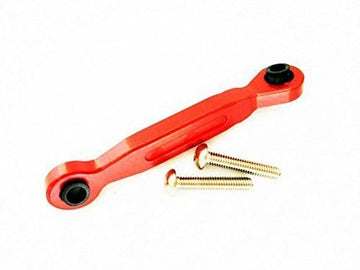 Alloy Aluminum Servo Steering Linkage Tie Rod for Traxxas X-Maxx X MAXX 6S 8S RED