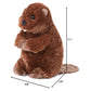 Douglas Buddy Beaver Plush Stuffed Animal
