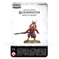 Games Workshop Warhammer Aos & 40K - Daemons Of Khorne Bloodmaster, Herald Of Khorne