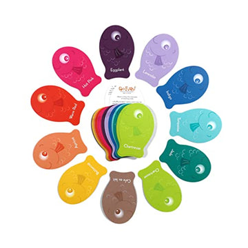 Eeboo: Color Go Fish Playing Card Game, Cards Are Durable And Easy To Use, Instructions Included, Educational And Fun Learning, For Ages 3 And Up