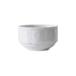 Tuxton China Chb-105 Bouillon, 11 Oz., 4-1/4'' Dia. X 2-1/4'' H, Round, Stackable, Embossed, Microwave & Dishwasher Safe, Oven P