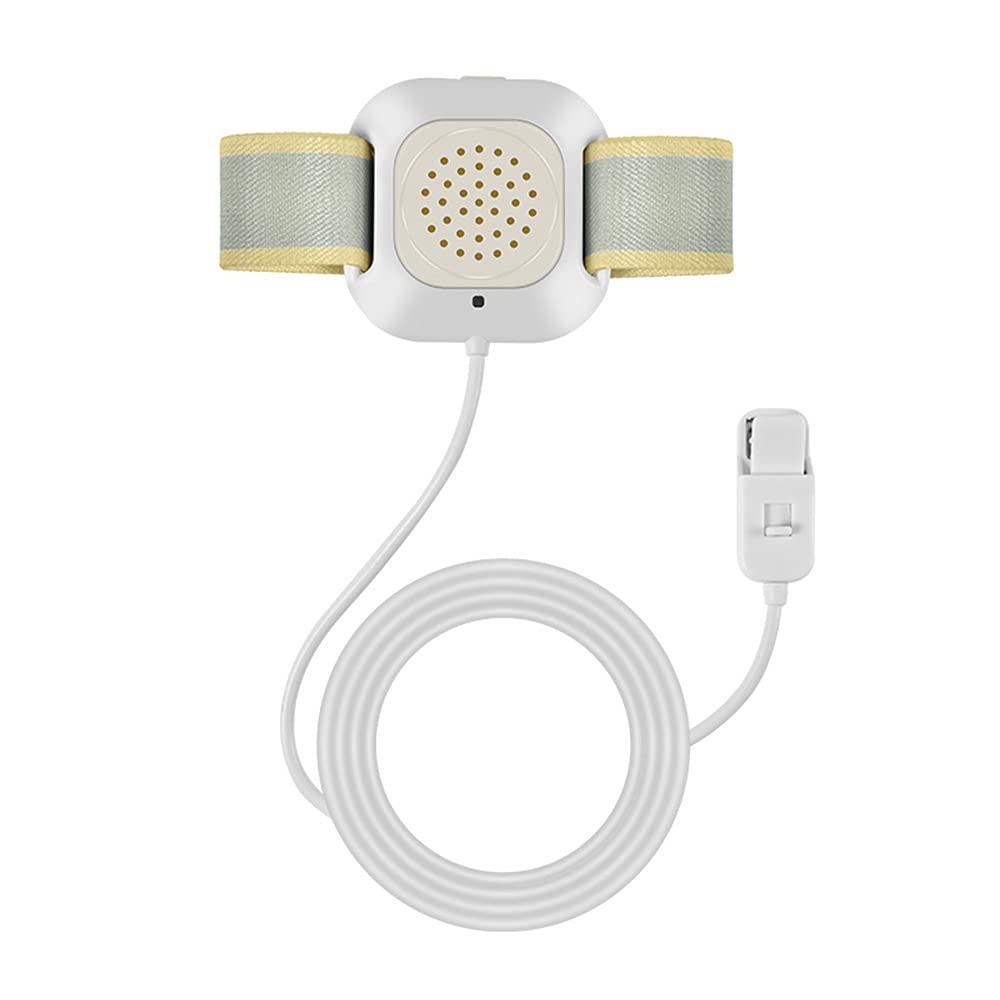 Elbme Bedwetting Alarm,Bedwetting Alarm Enuresis Alarm With Loud Sound Bright Lights And Strong Vibration Child Potty Training