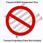 TRA051 - Traxxas Slash LCG 4x4 Stainless Steel Screw Kit