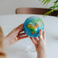 Mova Globe Blue Relief Map 4.5'