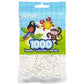 Perler Beads Bead Bag, White (White-Black-Red) (Original Version) (Original Version)